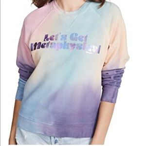 Mother Champ crop “Let’s Get Metaphysical” Sweatshirt